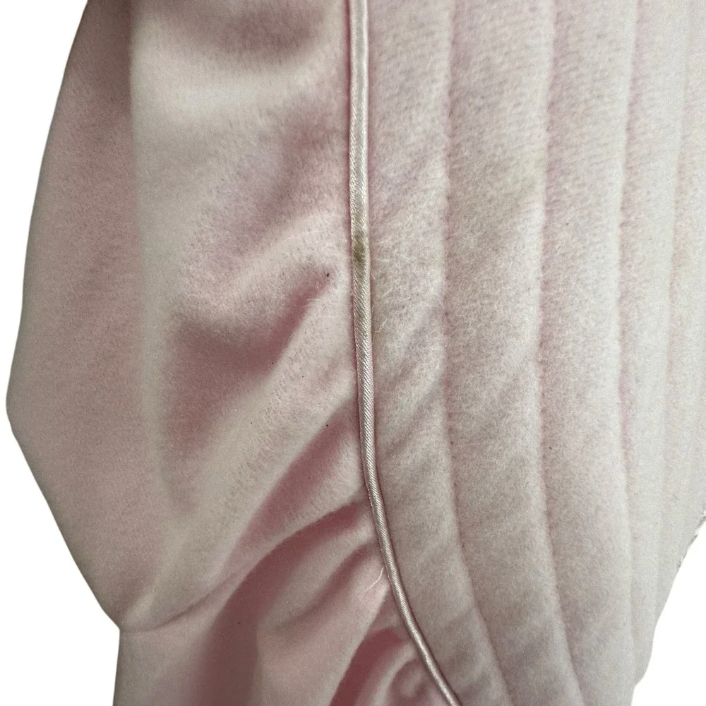 Barbizon Maxi Nightgown Size XL‎ Womans Pink Long Sleeve Zipper Vintage NWT